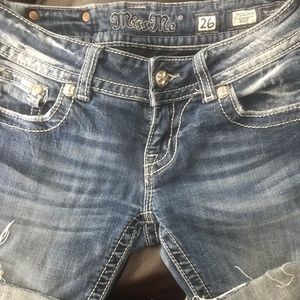 Miss Me shorts cutt offs size 26
